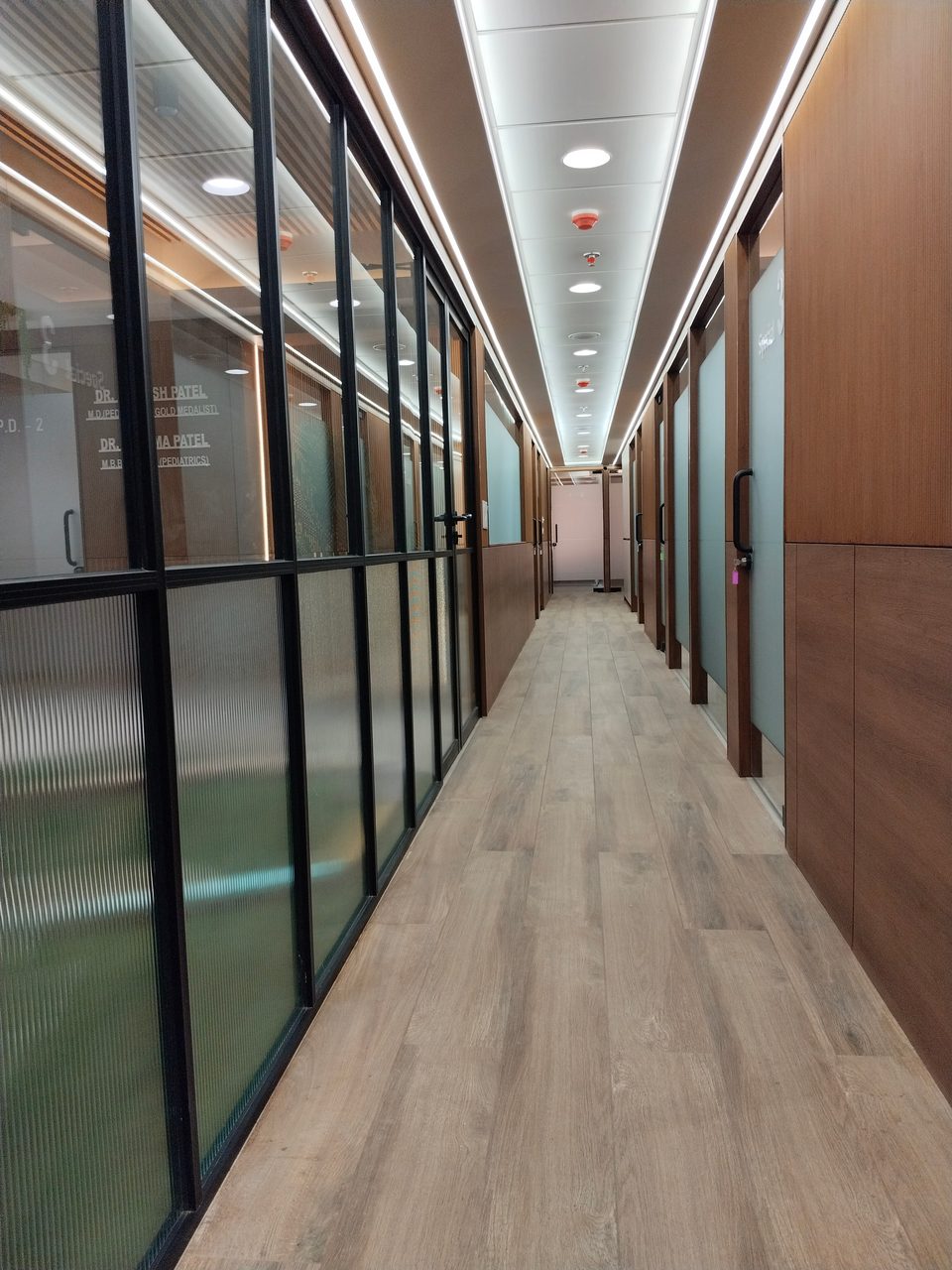 Hospital corridor
